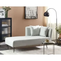 RIOM - Chaise longue - Mintgroen - Rechtszijdig - Stof