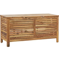 RIVIERA - Kussenbox - Lichte houtkleur - 130 cm - Acaciahout