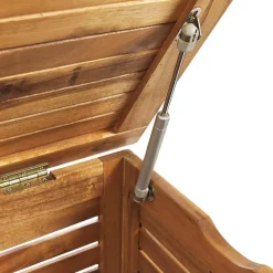 RIVIERA - Kussenbox - Lichte houtkleur - 130 cm - Acaciahout