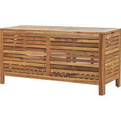 RIVIERA - Kussenbox - Lichte houtkleur - 130 cm - Acaciahout