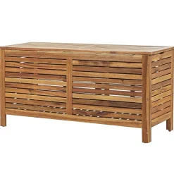 RIVIERA - Kussenbox - Lichte houtkleur - 130 cm - Acaciahout