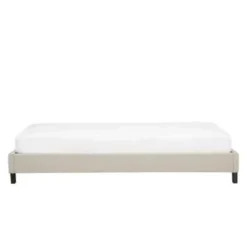 ROANNE - Kinderbed - Beige - 90 x 200 cm - Polyester