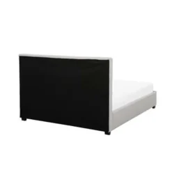 ROCHELLE - Bed opbergruimte - Lichtgrijs - 140 x 200 cm - Polyester