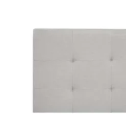 ROCHELLE - Bed opbergruimte - Lichtgrijs - 140 x 200 cm - Polyester