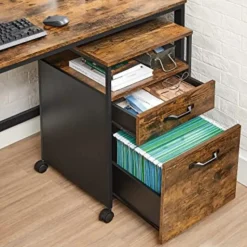 Rolkast met wieltjes, 2 laden, 50kg