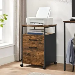 Rolkast met wieltjes, 2 laden, 50kg