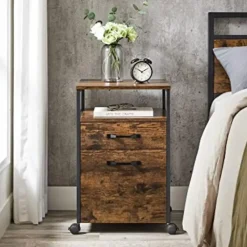 Rolkast met wieltjes, 2 laden, 50kg