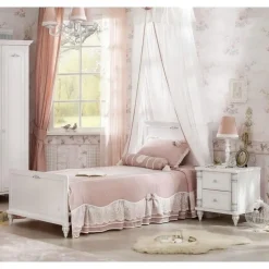 Romance 3-deurs kledingkast meisjeskamer