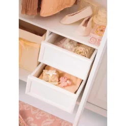 Romantic 3 deurs kledingkast meisjes kamer