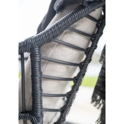 Ronde 4-persoons tuinset - Edison tafel - 4 Margriet stoelen