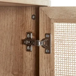 ROSELL - Staande badkamerkast - Lichthout - Vezelplaat