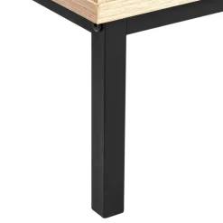 ROSELL - Staande badkamerkast - Lichthout - 40 x 92 cm - Vezelplaat