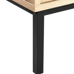 ROSELL - Staande wastafelkast - Lichthout - Vezelplaat