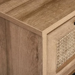 ROSELL - Staande wastafelkast - Lichthout - Vezelplaat