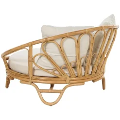 ROSSANO - Ligstoel - Natuurlijk - Rotan