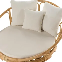 ROSSANO - Ligstoel - Natuurlijk - Rotan