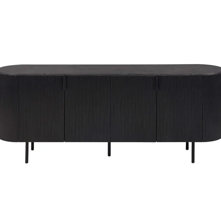 Rousseau Dressoir Lagos - 200 x 45 x 80 cm - Donkerbruin