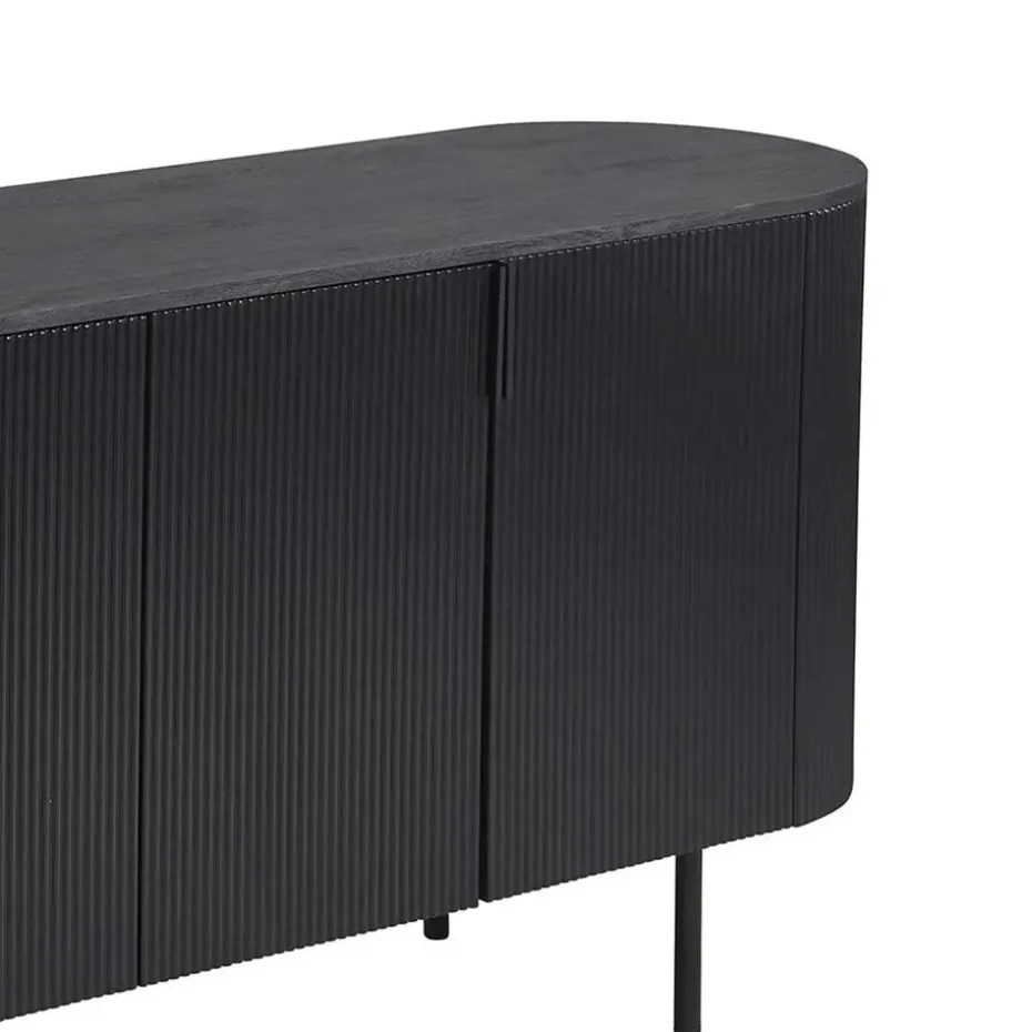 Rousseau Dressoir Lagos - 200 x 45 x 80 cm - Donkerbruin