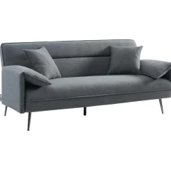 Rousseau Grijs Sivas Slaapbank - Eucalyptus Frame - H-H 95 x B-L 199 x D-P 89 cm