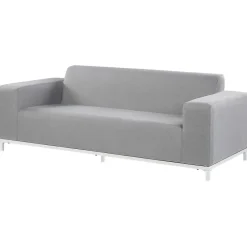 ROVIGO - Loungebank - Lichtgrijs - Polyester