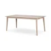 Rowico Home Filippa Houten Eettafel Verlengbaar 180 cm - Whitewash