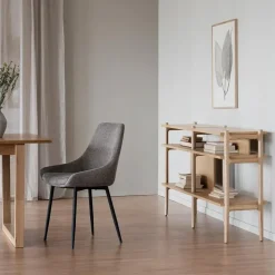 Rowico Home Holton Hoge Houten Wandkast - B 140 cm - Naturel