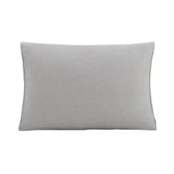 Rugkussen Orleáns - lichtgrijs - 60x43x12 cm