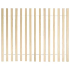 SALERNAS - Tweepersoonsbed - Zwart - 140 x 200 cm - Dennenhout