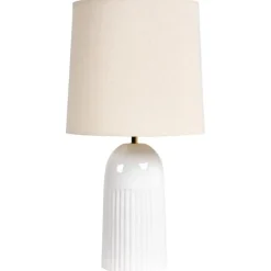 SALIENTE - Tafellamp - Gebroken wit - Keramiek