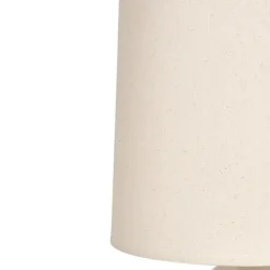 SALIENTE - Tafellamp - Gebroken wit - Keramiek