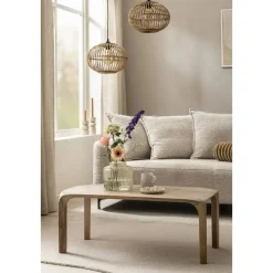 Salontafel Bansi - mangohout - 50x100x50 cm