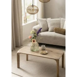 Salontafel Bansi - mangohout - 50x100x50 cm