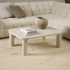 Salontafel Beige - 100x75x36cm - In-Beom