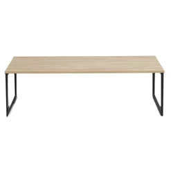 Salontafel Lucca - naturelkleur - 34x118x67 cm