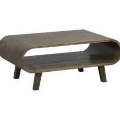 Salontafel Matteo - walnoot - 37x90x55 cm