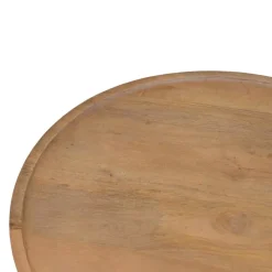 Salontafel Naturel Mangohout - Ø80x39cm - Joji