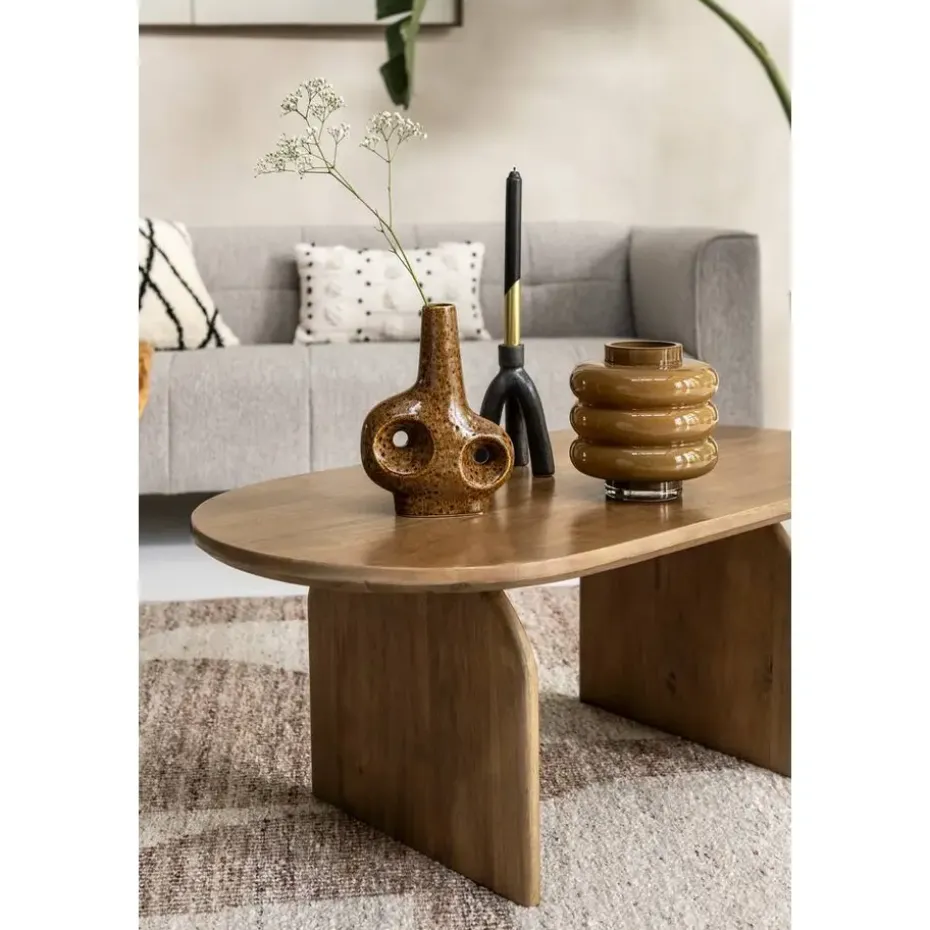 Salontafel Olivier - mangohout - 100x50x40 cm