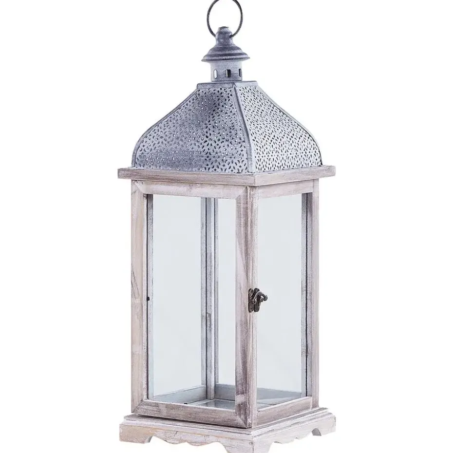 SAMAR - Lantaarn - Wit - IJzer