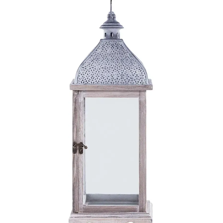 SAMAR - Lantaarn - Wit - IJzer