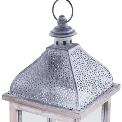 SAMAR - Lantaarn - Wit - IJzer