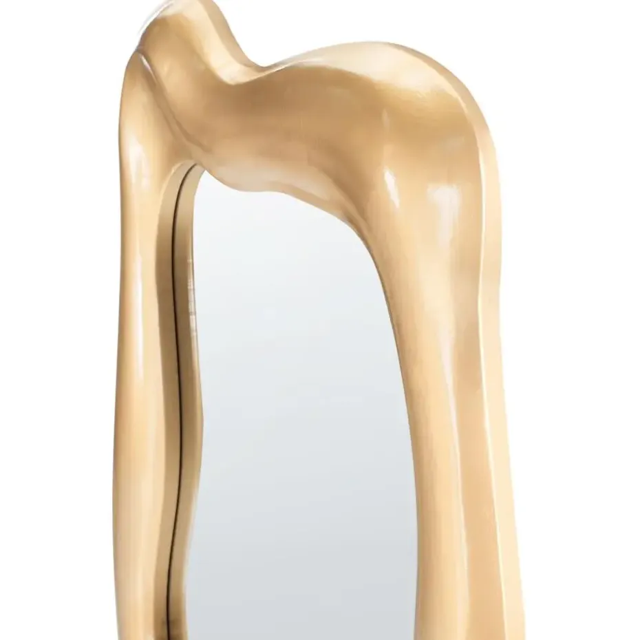 SANTEC - Wandspiegel - Goud - MDF