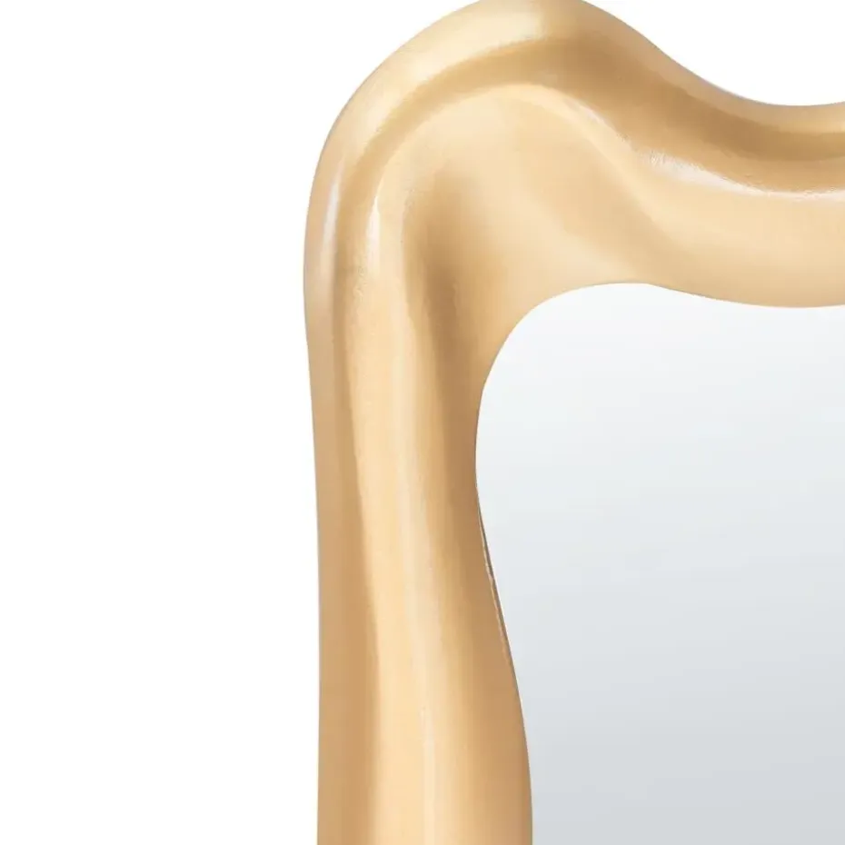 SANTEC - Wandspiegel - Goud - MDF