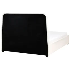 SARDENT - Tweepersoonsbed - Off-white - 140 x 200 cm - Bouclé