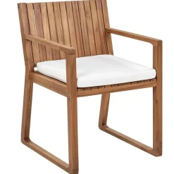 SASSARI - Tuinkussen - Wit - 46 x 46 cm - Polyester