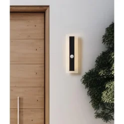 SAVANE - Wandlamp - Zwart - 30 cm - Staal