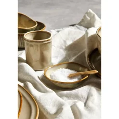 Schaaltje Anna - beige - stoneware - Ø10 cm