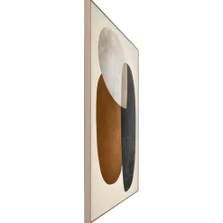 Schilderij Abstract warm - multikleur - 118x70 cm