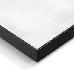 Schilderij Abstracte horizon - 52 x 156cm - Beige