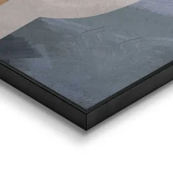 Schilderij Abstracte Illusie II - 70 x 50cm - Beige