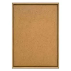 Schilderij Abstracte vormen - 70 x 50cm - Bruin